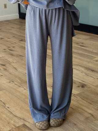 Just Lounging Brush Knit Pants | Lagoon | RESTOCK