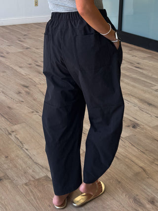 Sprint Theory Active Barrel Pants | Black | RESTOCK