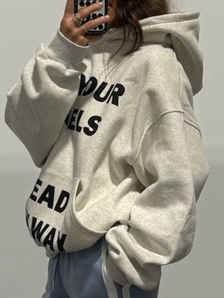 "Let Your Angels Lead" Graphic Hoodie