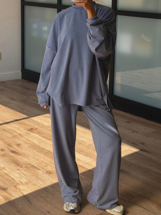 Just Lounging Brush Knit Pants | Lagoon | RESTOCK