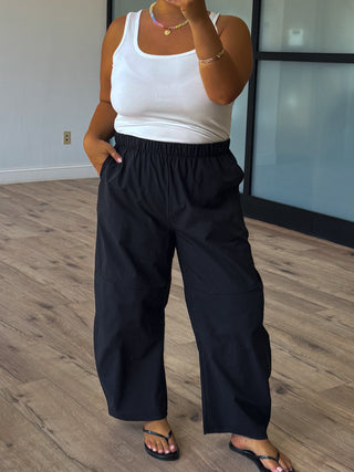 Sprint Theory Active Barrel Pants | Black | RESTOCK