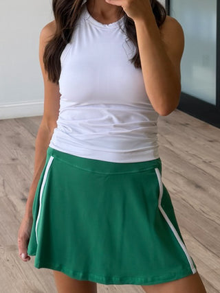 Varsity Stride Butter Soft Skort | Emerald