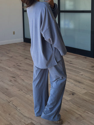 Just Lounging Brush Knit Pants | Lagoon | RESTOCK