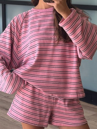 Perfectly Aligned Raglan Pullover | Bubblegum
