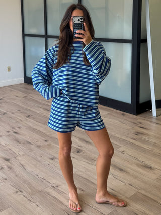 Perfectly Aligned Lounge Shorts | Bluewater