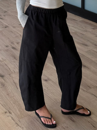 Sprint Theory Active Barrel Pants | Black | RESTOCK
