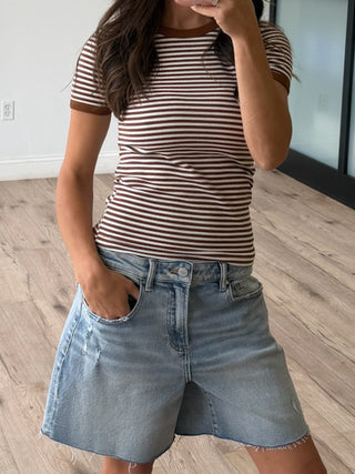 Dean Relaxed Cut-Off Shorts | +Plus Available