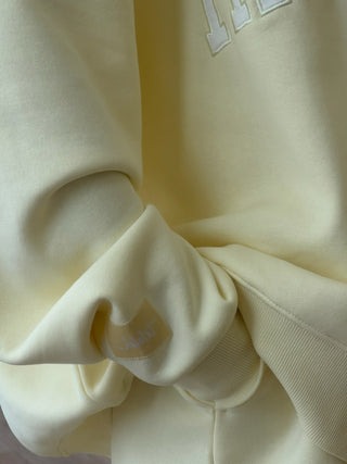 "TALULAH" Mock Neck Sweatshirt | Lemon | +Plus Available