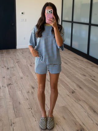 Laidback Blues Lounge Shorts