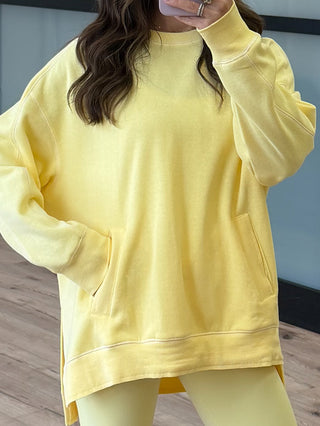 Sunbeam Stitched Pullover