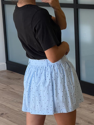 Perfect Spot Cotton Skort