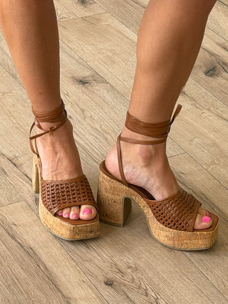 Marbella Platform Heel Sandals