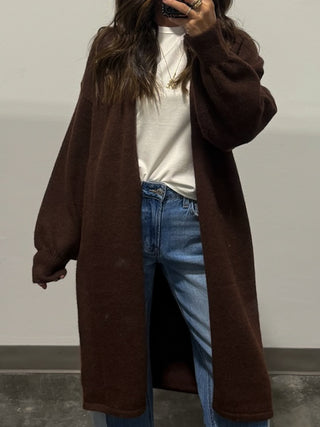 On The Daily Cardigan | Espresso | +Plus Available