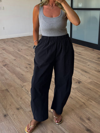 Sprint Theory Active Barrel Pants | Black | RESTOCK
