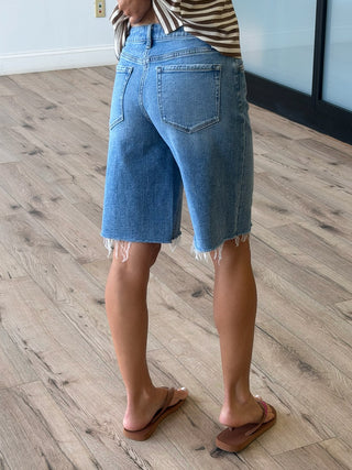 Mezi Baggy Bermuda Shorts | +Plus Available