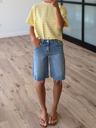 Mezi Baggy Bermuda Shorts | +Plus Available