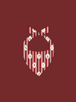 Home For The Holidays Pet Bandana | PREORDER