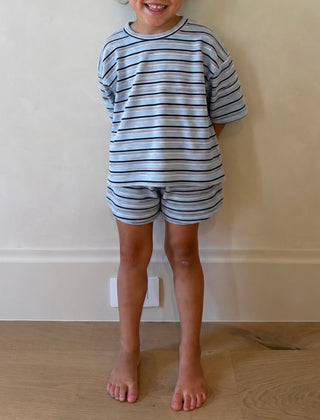 Tiny Jovi Waffle Knit Set | Saltwater