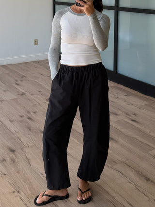 Sprint Theory Active Barrel Pants | Black | RESTOCK