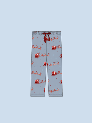 Boy's Dashing Through Ribbed Lounge Pants | Tiny Talulah | PREORDER