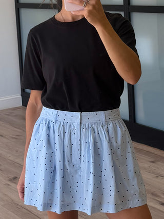 Perfect Spot Cotton Skort