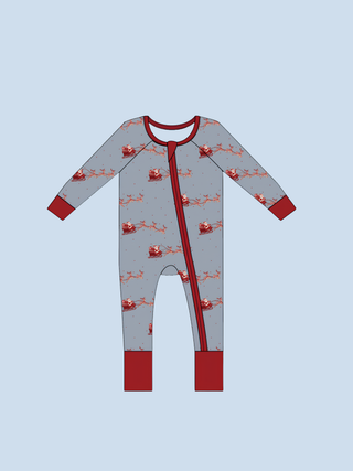 Dashing Through Ribbed Zippy | Tiny Talulah | PREORDER