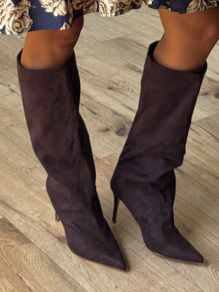 Lexington Knee High Boots | Chocolate | FINAL SALE