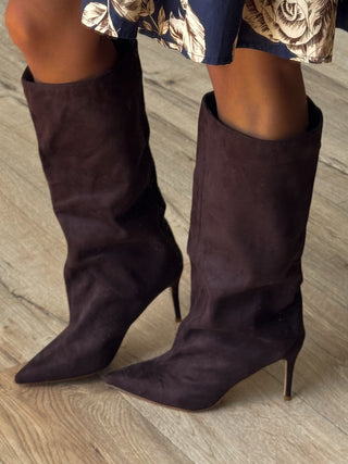 Lexington Knee High Boots | Chocolate | FINAL SALE