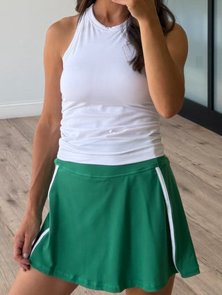 Varsity Stride Butter Soft Skort | Emerald