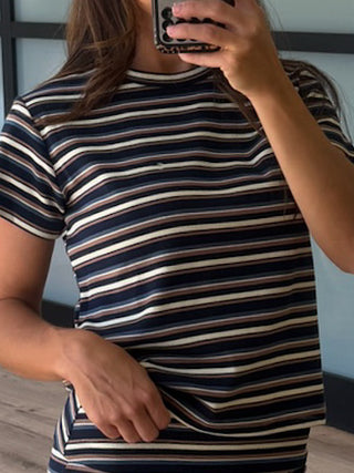 Jaelyn Stripe Tee