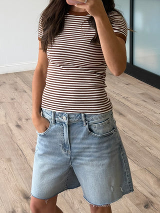 Dean Relaxed Cut-Off Shorts | +Plus Available