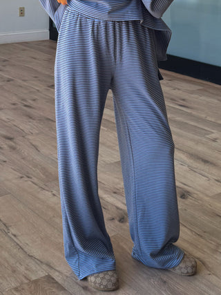 Just Lounging Brush Knit Pants | Lagoon | RESTOCK